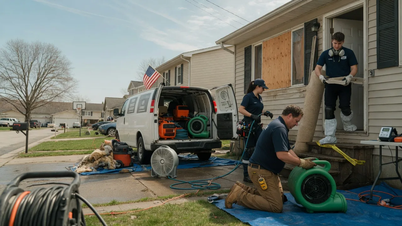 Water Damage Restoration in Bellevue, NE near me